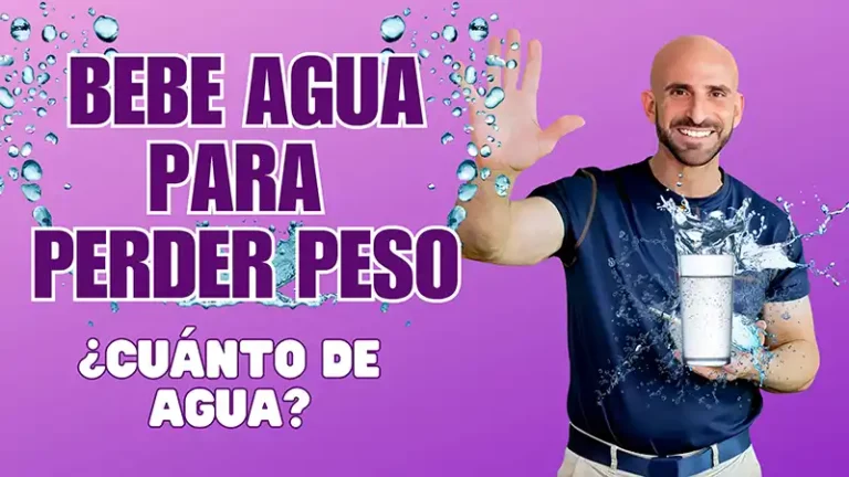 Cuánta agua debo beber para perder peso