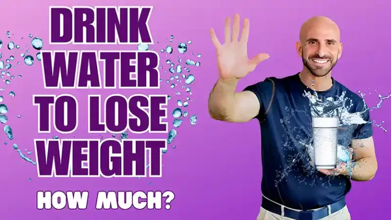 How much water to drink to lose weight